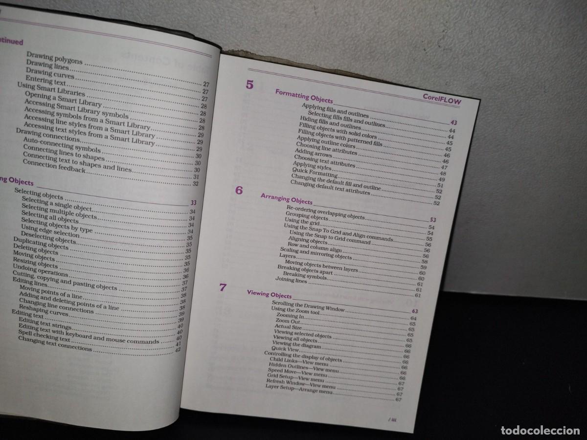 Libros de segunda mano: 76- USER MANUAL. COREL FLOW. QUICK AND POWERFUL DIAGRAMS! - 1994 - Foto 7