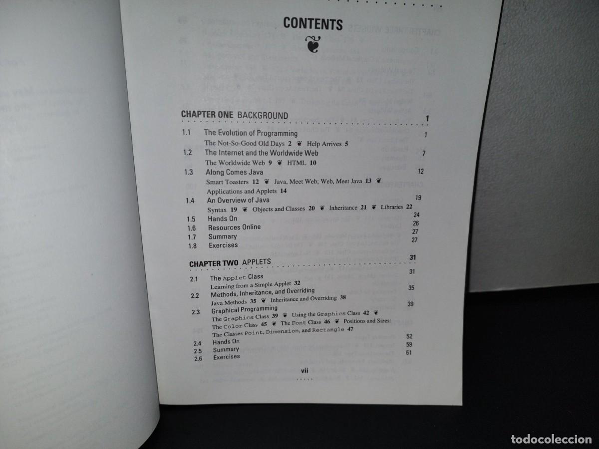 Libros de segunda mano: 77- PROGRAMMING JAVA. AN INTRODUCTION TO PROGRAMMING USING JAVA - DECKER & HIRSHFIELD - Foto 7
