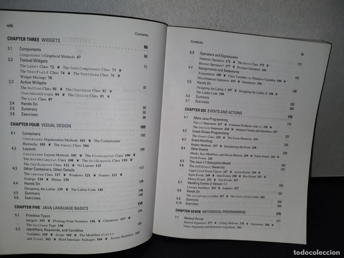 Libros de segunda mano: 77- PROGRAMMING JAVA. AN INTRODUCTION TO PROGRAMMING USING JAVA - DECKER & HIRSHFIELD - Foto 8