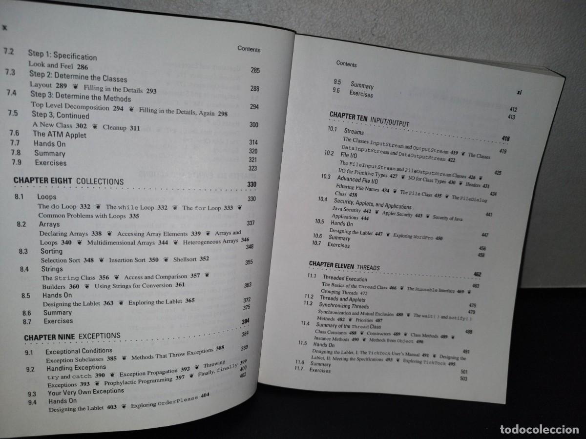 Libros de segunda mano: 77- PROGRAMMING JAVA. AN INTRODUCTION TO PROGRAMMING USING JAVA - DECKER & HIRSHFIELD - Foto 9