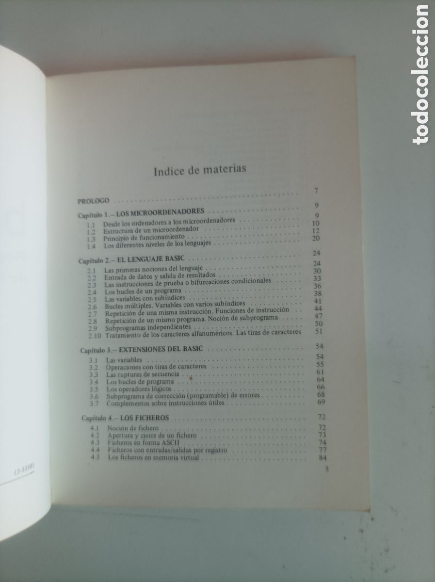 Libros de segunda mano: Basic Programaci&oacute;n de microordenadores / Alain Checroun - Foto 5