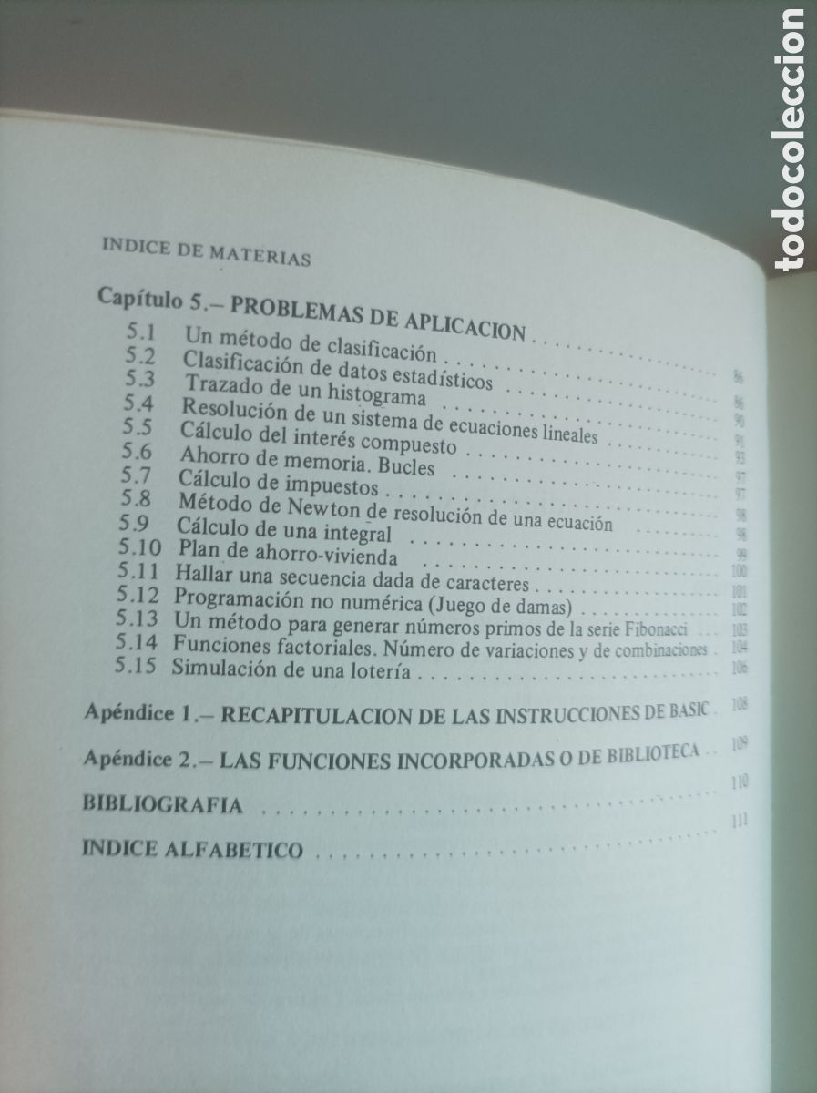 Libros de segunda mano: Basic Programaci&oacute;n de microordenadores / Alain Checroun - Foto 6