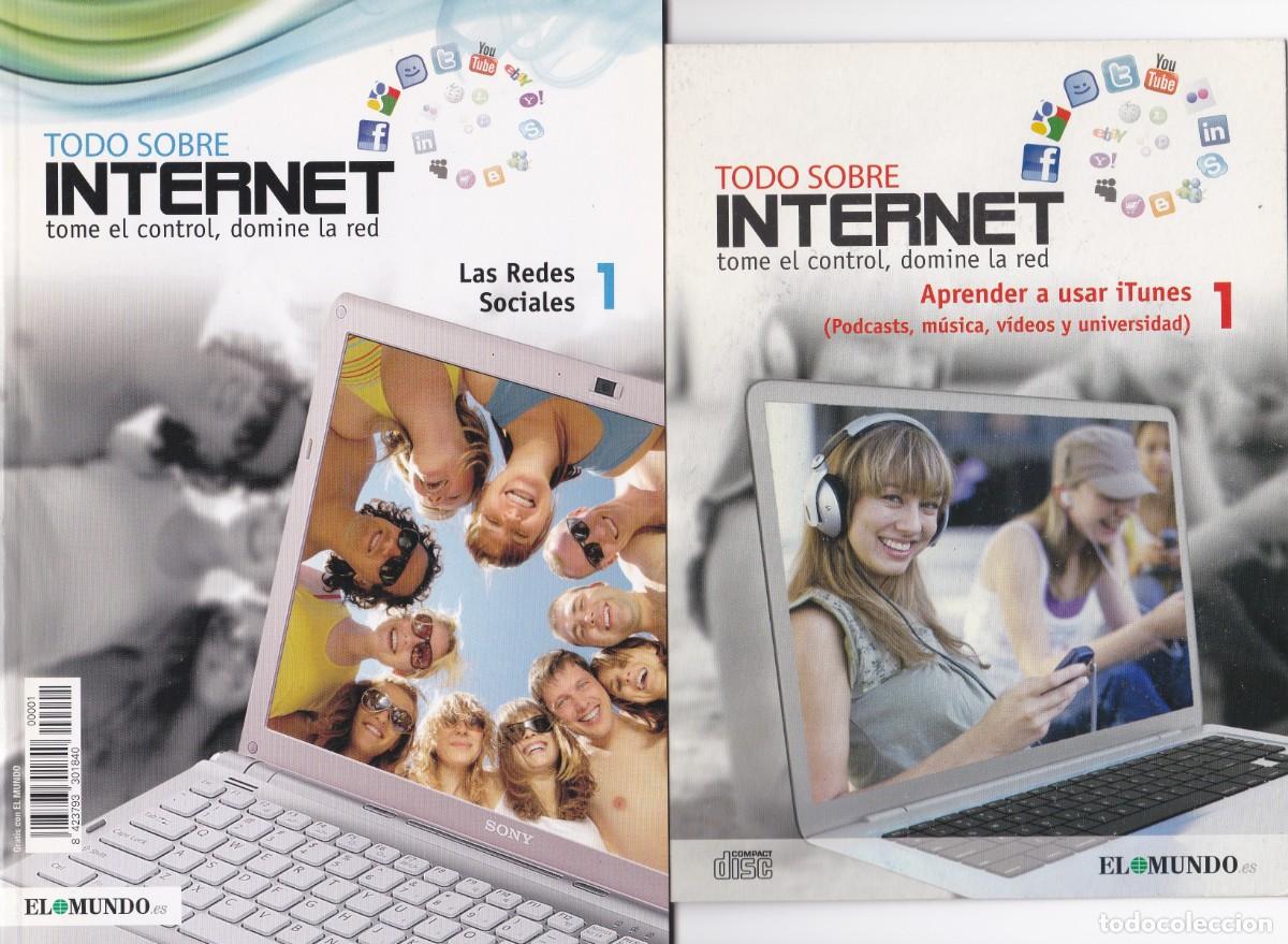 Libros de segunda mano: Todo sobre Internet, tome el control, domine la red. Las redes sociales. Libro y compact disc. - Foto 1