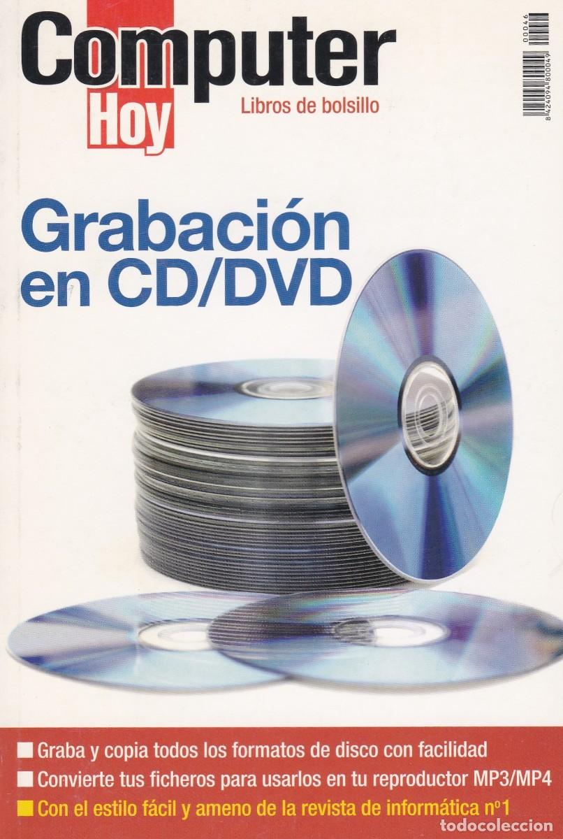 Libros de segunda mano: Grabaci&oacute;n en CD/DVD. Computer hoy. Libro de bolsillo. - Foto 1