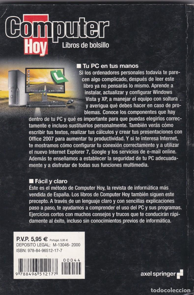 Libros de segunda mano: Internet facil. Computer hoy. Libro de bolsillo. - Foto 2