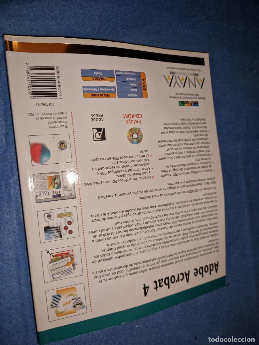 Libros de segunda mano: LIBRO OFICIAL DE ACROBAT 4 - ANAYA - Foto 3