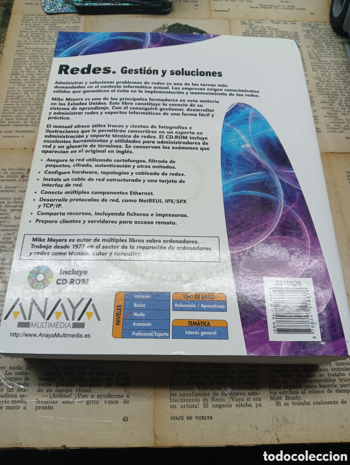 Libros de segunda mano: Redes , Gesti&oacute;n y Soluciones. - Foto 2