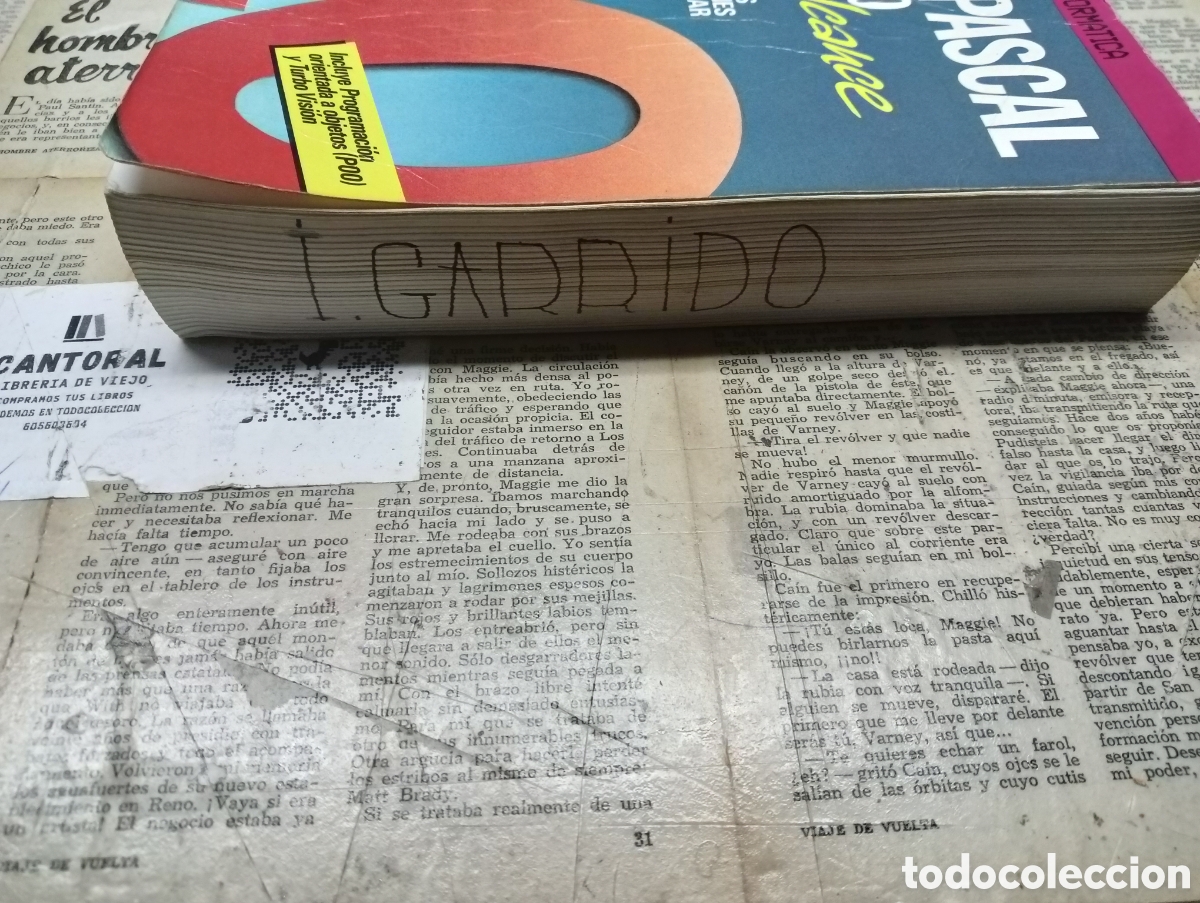 Libros de segunda mano: Turbo pascal 6.0. - Foto 3