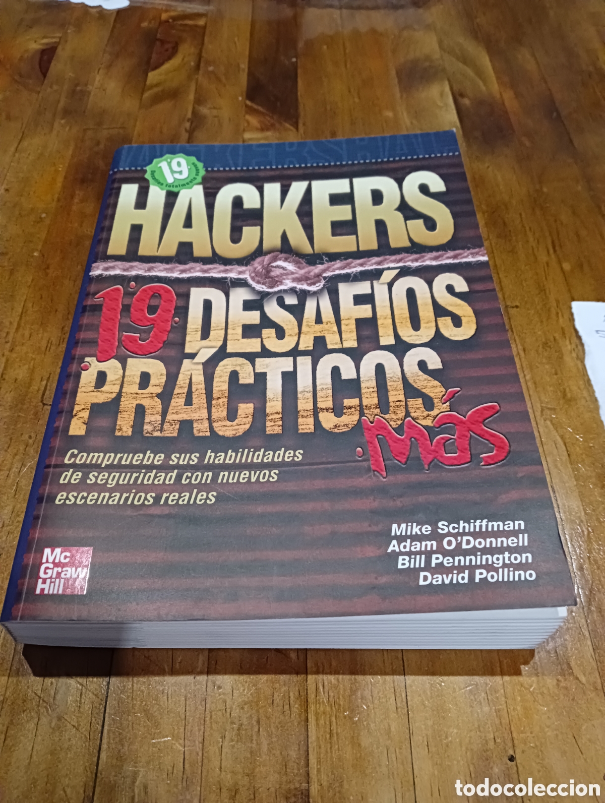 Libros de segunda mano: Hackers 19 Desaf&iacute;os pr&aacute;cticos. - Foto 1