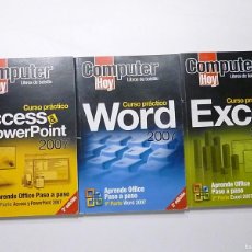 Libros de segunda mano: APRENDE OFFICE PASO A PASO COMPUTER HOY ACCESS POWERPOINT EXCEL WORD 2007