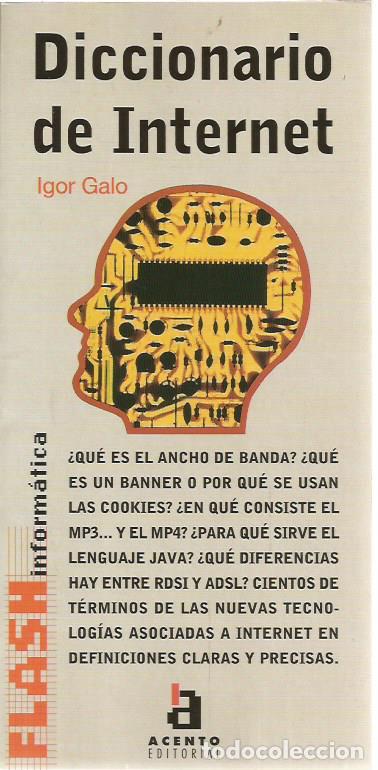 Libros de segunda mano: Diccionario de Internet (coleccion Flash 6) - Galo, Igor - Foto 1