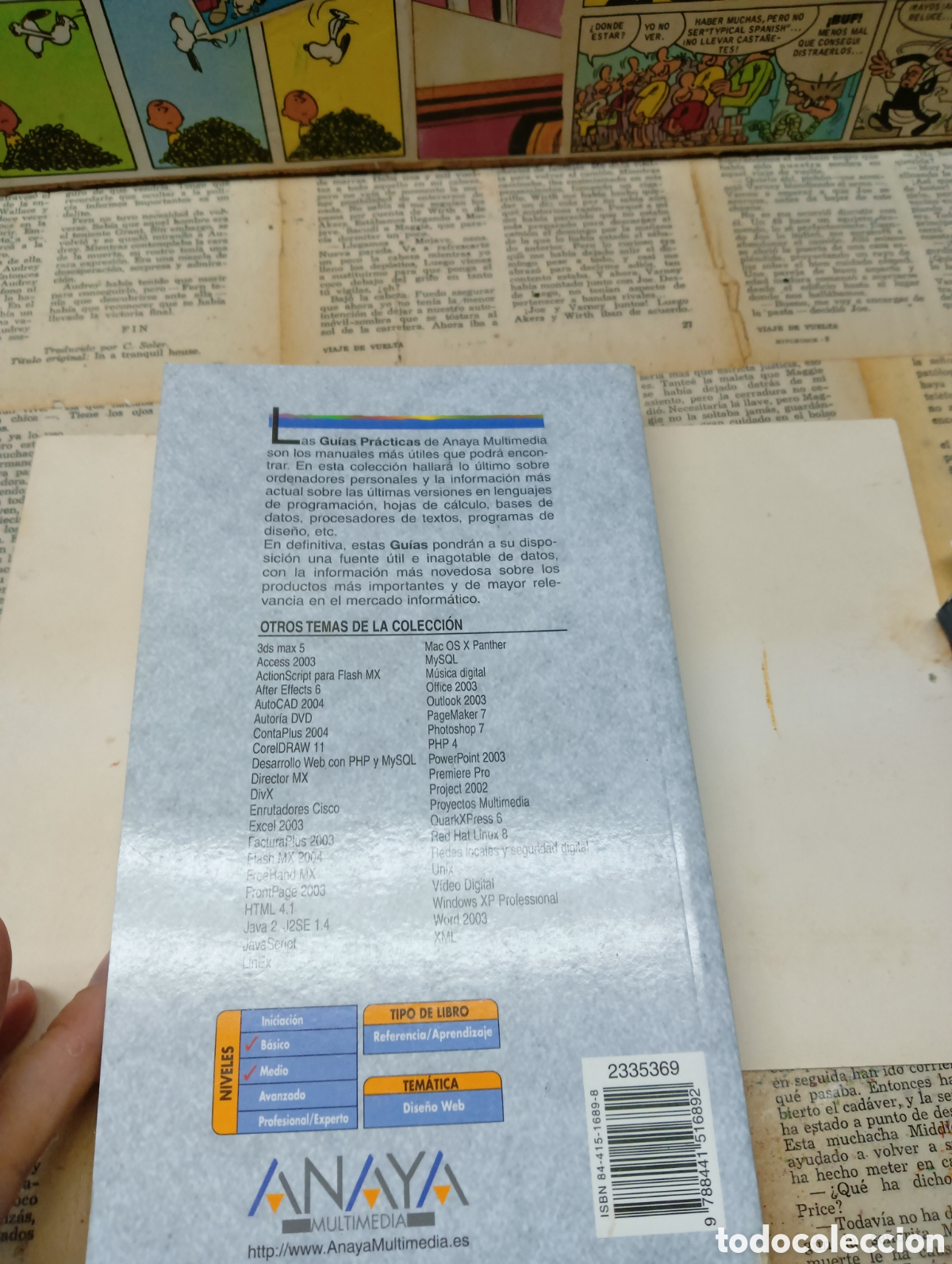 Libros de segunda mano: Guia practica. Dreamweaver MX 4 pedido m&iacute;nimo 5&euro; - Foto 1