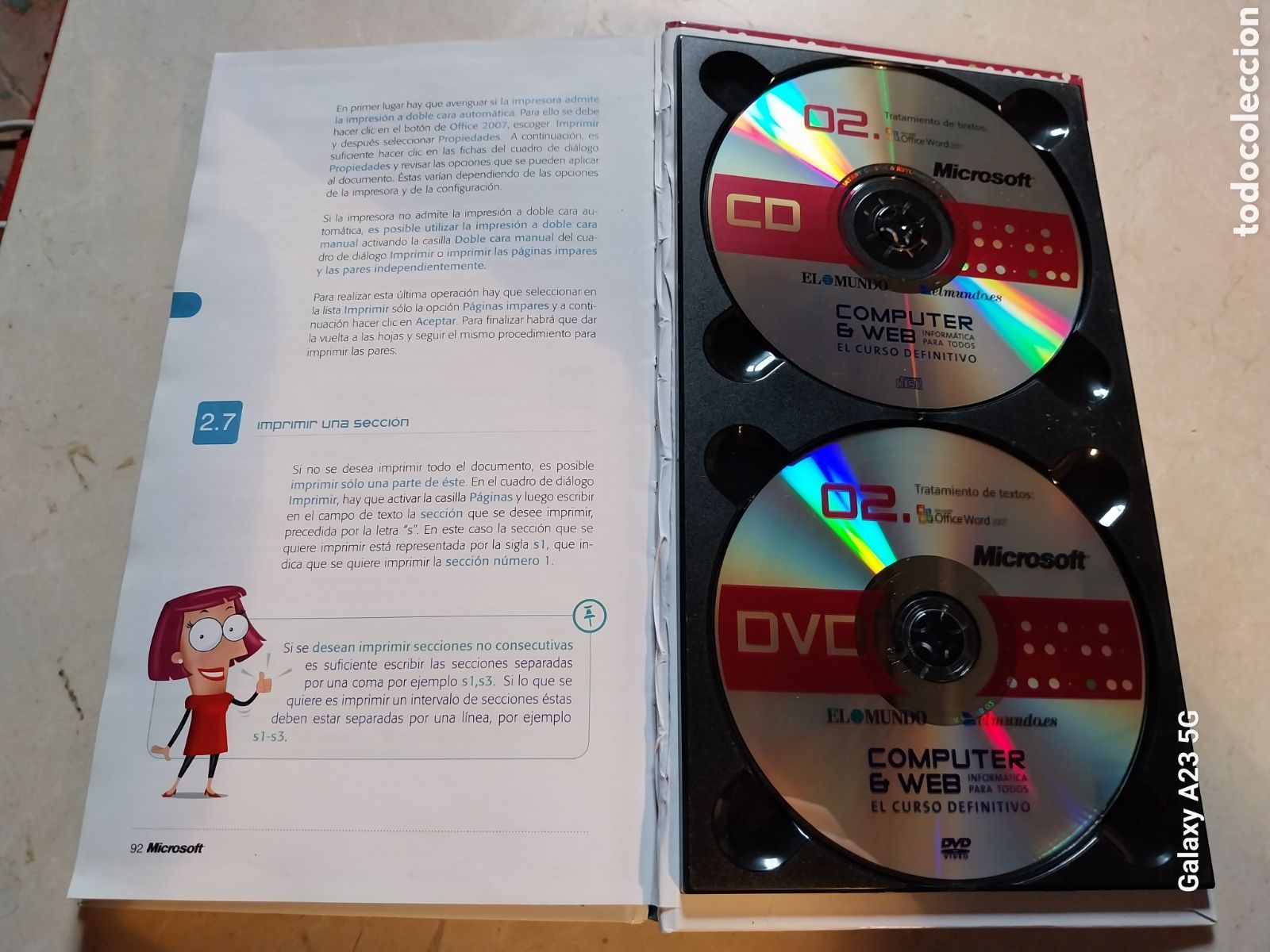 Libros de segunda mano: COMPUTER & WEB . INFORMATICA PARA TODOS . 02. TRATAMIENTO DE TEXTOS - Foto 4