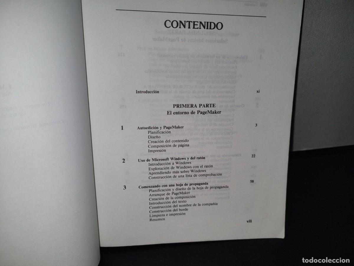 Libros de segunda mano: 79- APLIQUE PAGE MAKER PARA PC - MARTIN S. MATTHEWS - Foto 5