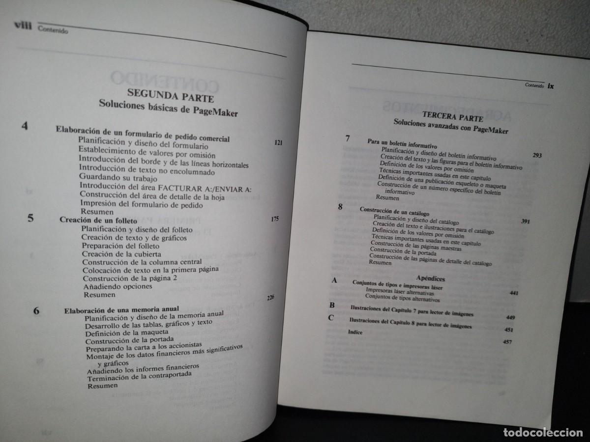 Libros de segunda mano: 79- APLIQUE PAGE MAKER PARA PC - MARTIN S. MATTHEWS - Foto 6