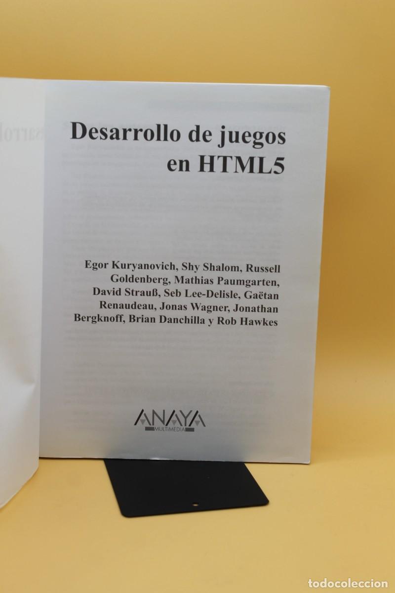 Libros de segunda mano: DESARROLLO DE JUEGOS EN HTML5 ANAYA - Foto 2