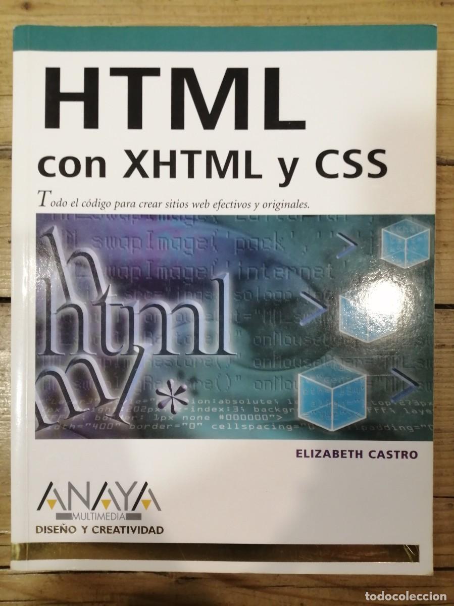 Libros de segunda mano: HTML con XHTML y CSS, de Elizabeth Castro - Foto 1