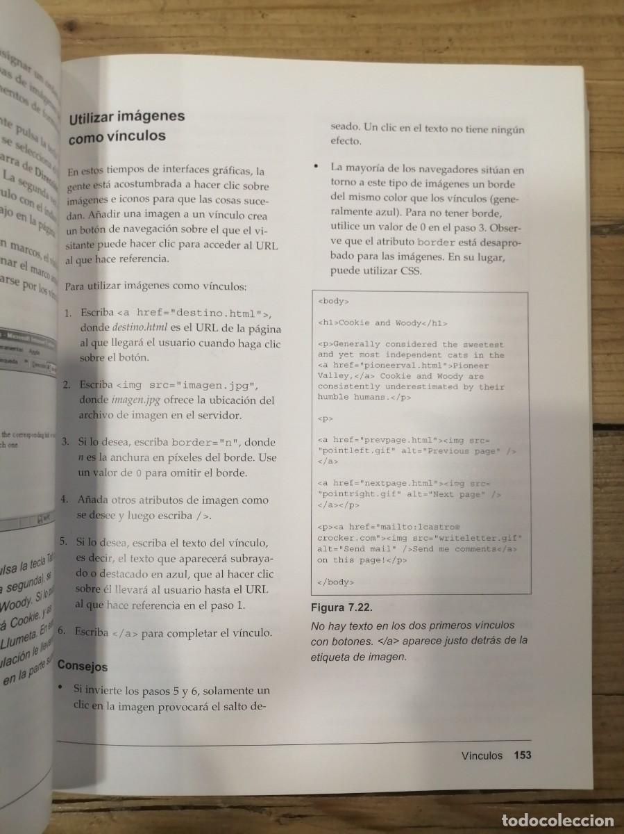 Libros de segunda mano: HTML con XHTML y CSS, de Elizabeth Castro - Foto 3