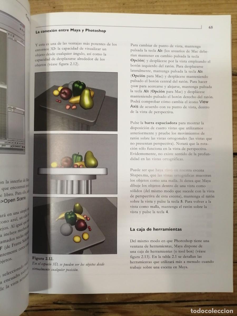Libros de segunda mano: Dise&ntilde;os espectaculares con Maya y Photoshop, de Daniel Gray (Incluye CD) - Foto 3