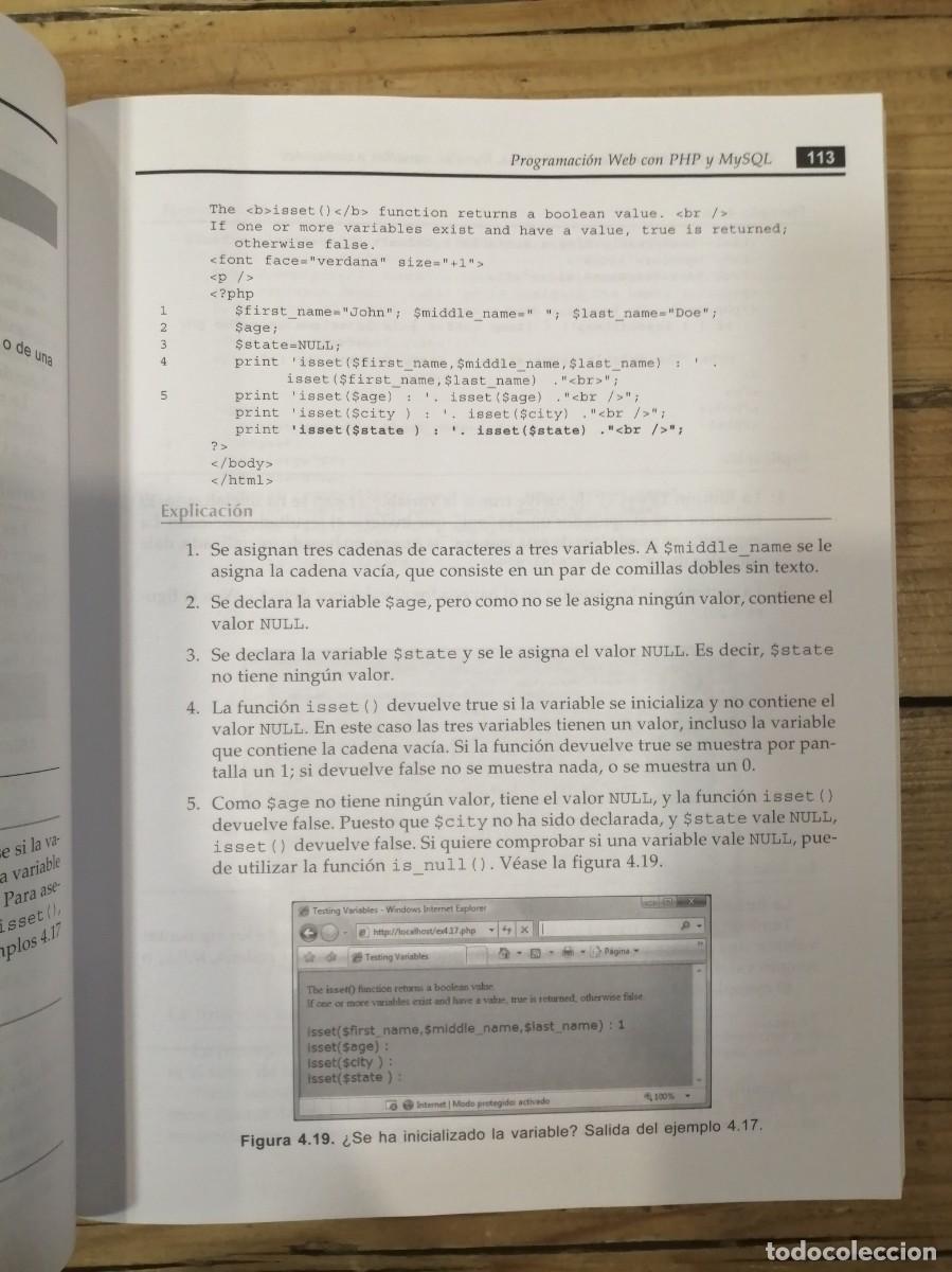 Libros de segunda mano: PHP y MySQL pr&aacute;ctico, de Ellie Quigley y Marko Gargenta (Incluye CD) - Foto 3