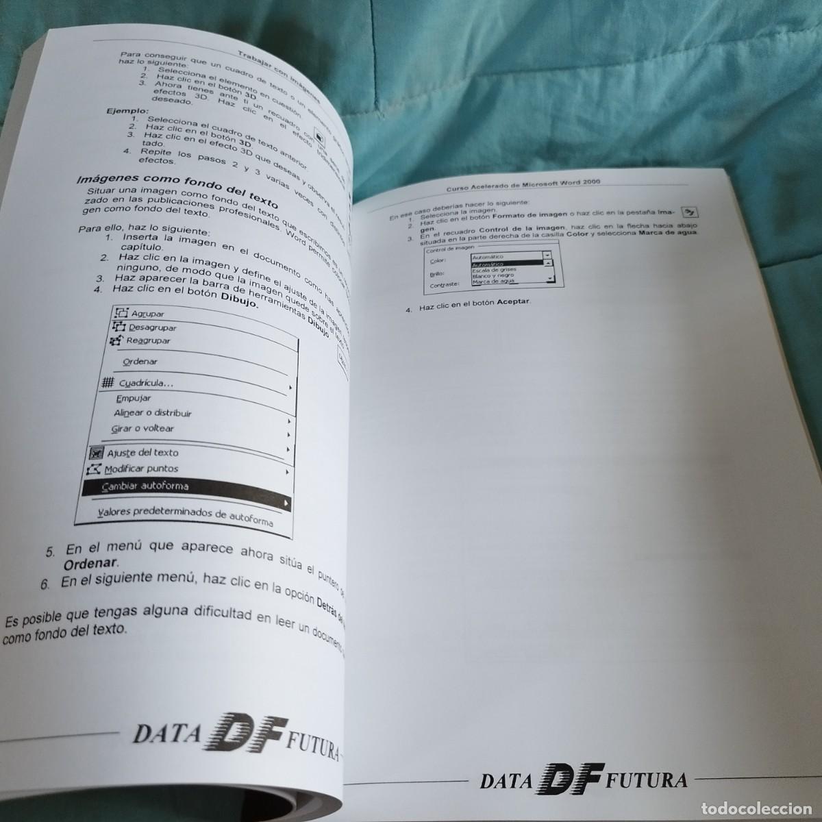 Libros de segunda mano: CURSO ACELERADO DE MICROSOFT WORD2000 / / CONS 605-B / DF - Foto 10