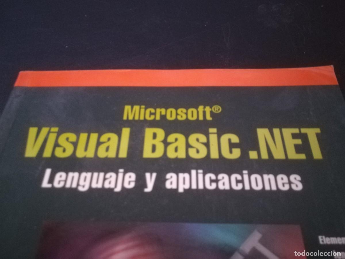 Libros de segunda mano: MICROSOFT VISUAL BASIC.NET / FCO.JAVIER CEBALLOS / CONS 689 / RA-MA - Foto 2