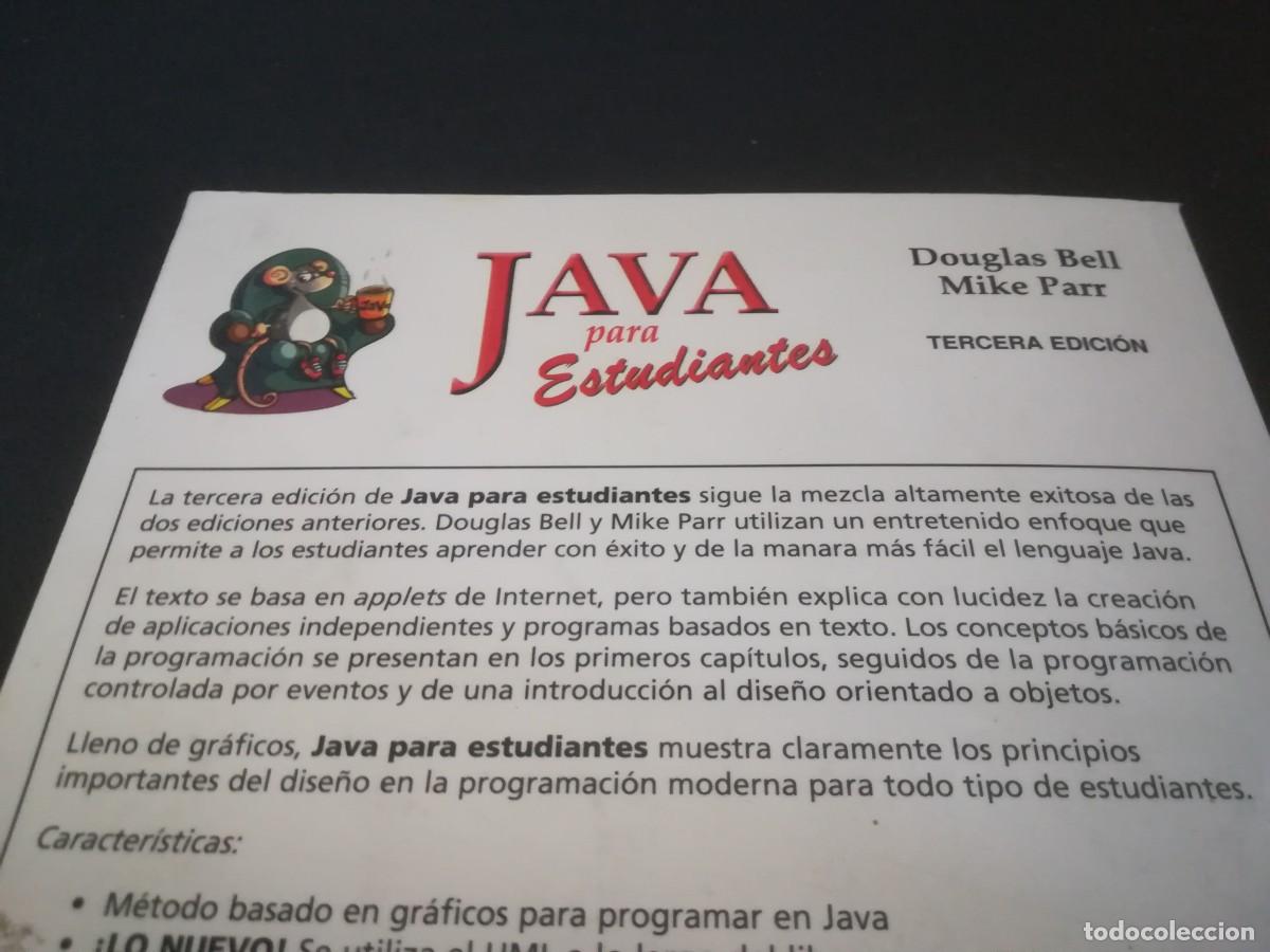 Libros de segunda mano: JAVA PARA ESTUDIANTES / VVAA / CONS 689 / PRENTICE HALL - Foto 5