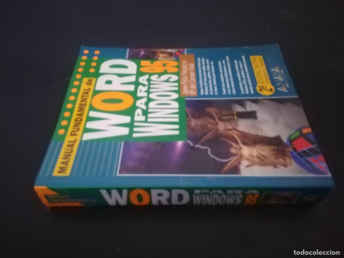 Libros de segunda mano: WORD PARA WINDOWS 95 / VVAA / CONS 690 / ANAYA - Foto 1