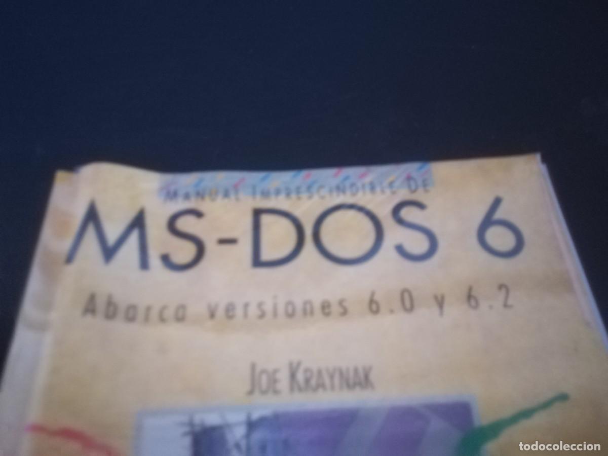 Libros de segunda mano: MS-DOS6 / JOE KRAYNAK / CONS 690 / ANAYA - Foto 2