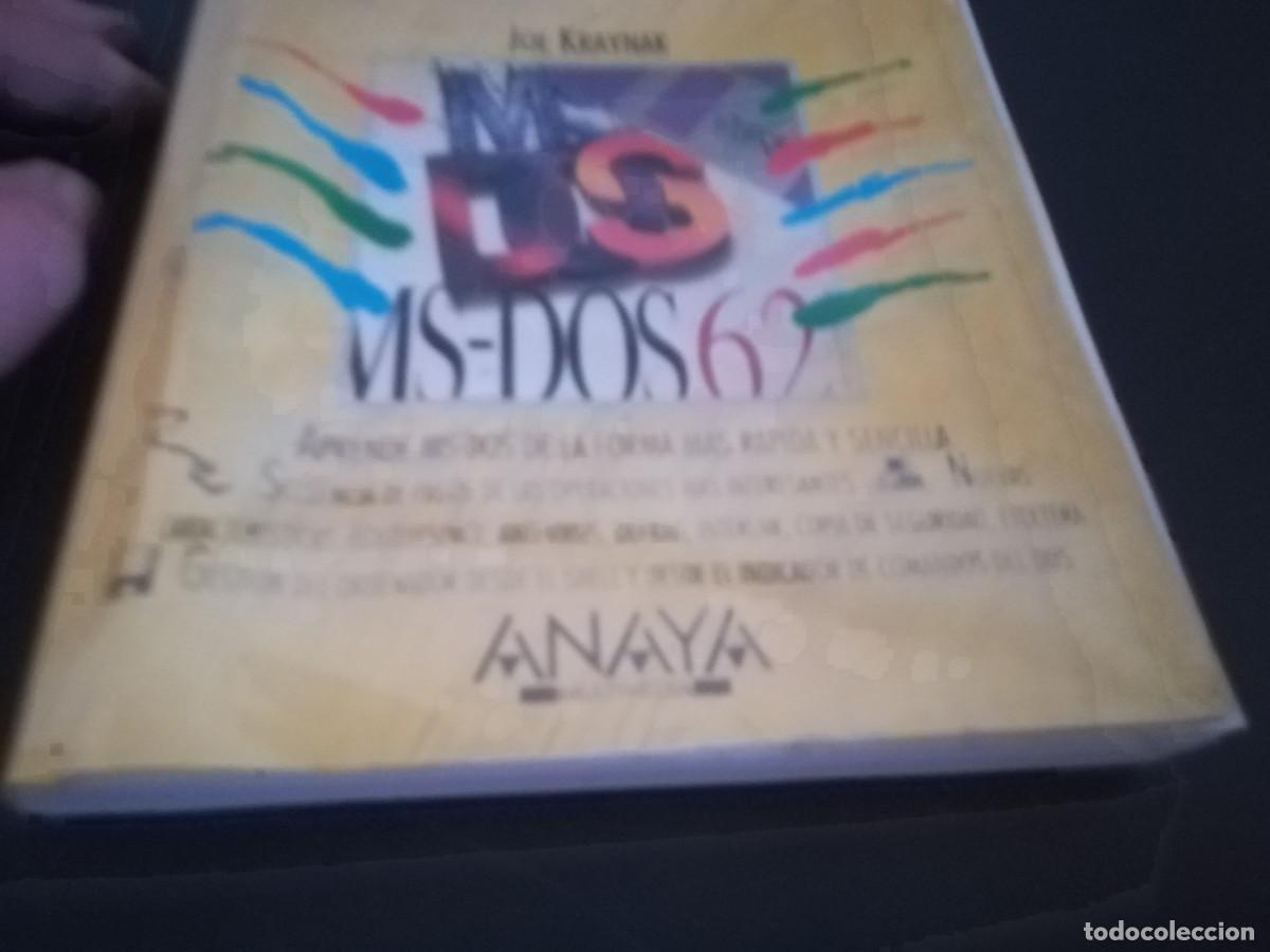 Libros de segunda mano: MS-DOS6 / JOE KRAYNAK / CONS 690 / ANAYA - Foto 3