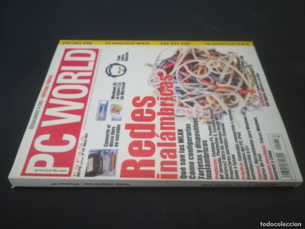 Libros de segunda mano: REDES INALAMBRICAS / 174 de 2001 / CONS 699 / PC WORLD - Foto 1