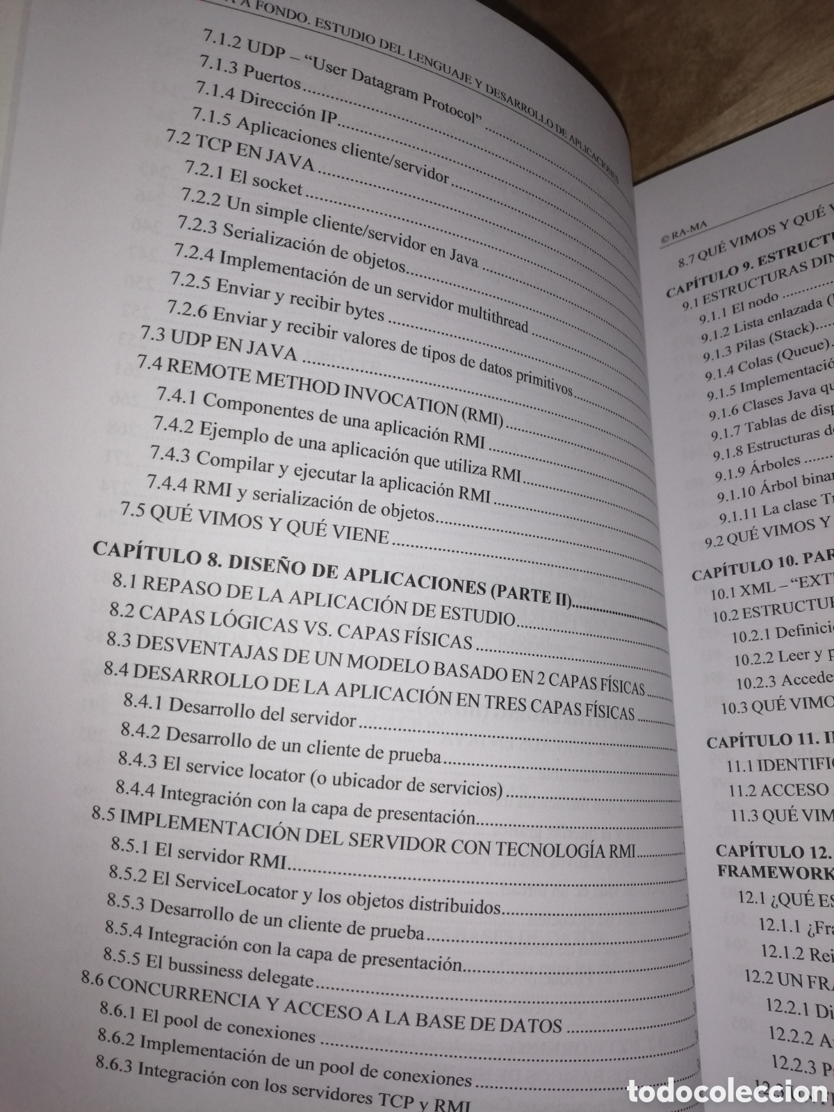 Libros de segunda mano: JAVA A FONDO: ESTUDIO DEL LENGUAJE Y DESARROLLO DE APLICACIONES - Foto 9