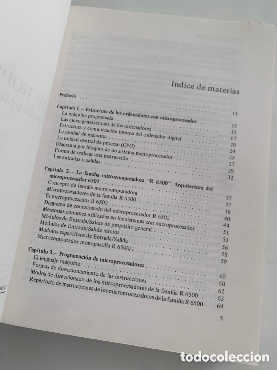 Libros de segunda mano: LIBRO MICROPROCESADORES DISE&Ntilde;O PRACTICO DE SISTEMAS DE JOSE M&ordf; ANGULO MICRO PROCESADORES - Foto 2