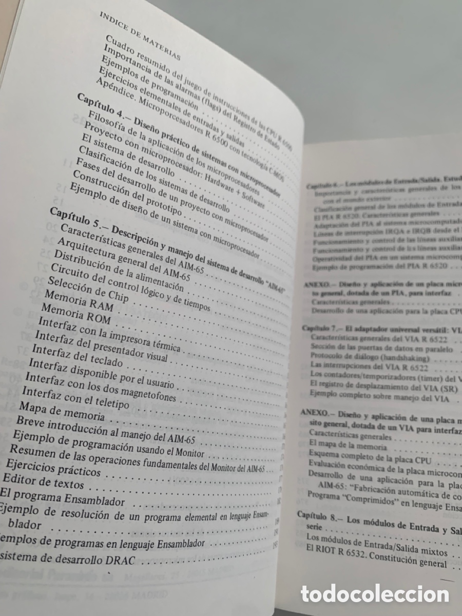 Libros de segunda mano: LIBRO MICROPROCESADORES DISE&Ntilde;O PRACTICO DE SISTEMAS DE JOSE M&ordf; ANGULO MICRO PROCESADORES - Foto 3