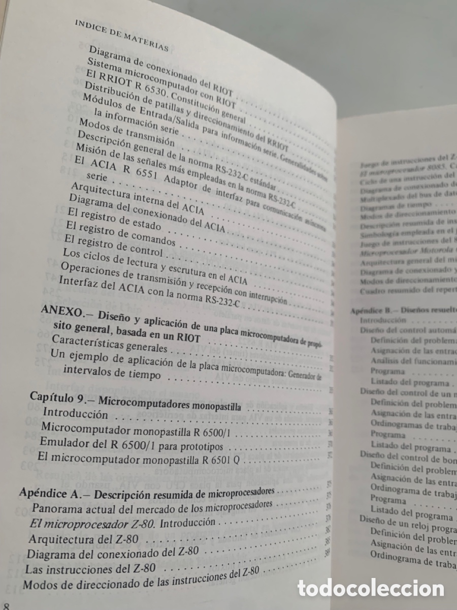 Libros de segunda mano: LIBRO MICROPROCESADORES DISE&Ntilde;O PRACTICO DE SISTEMAS DE JOSE M&ordf; ANGULO MICRO PROCESADORES - Foto 5