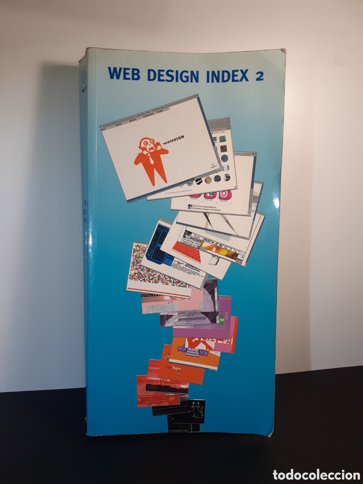 Libros de segunda mano: WEB DESIGN INDEX 2 - MAC/WIN AGILE RABBIT EDITIONS 2001 - Foto 1