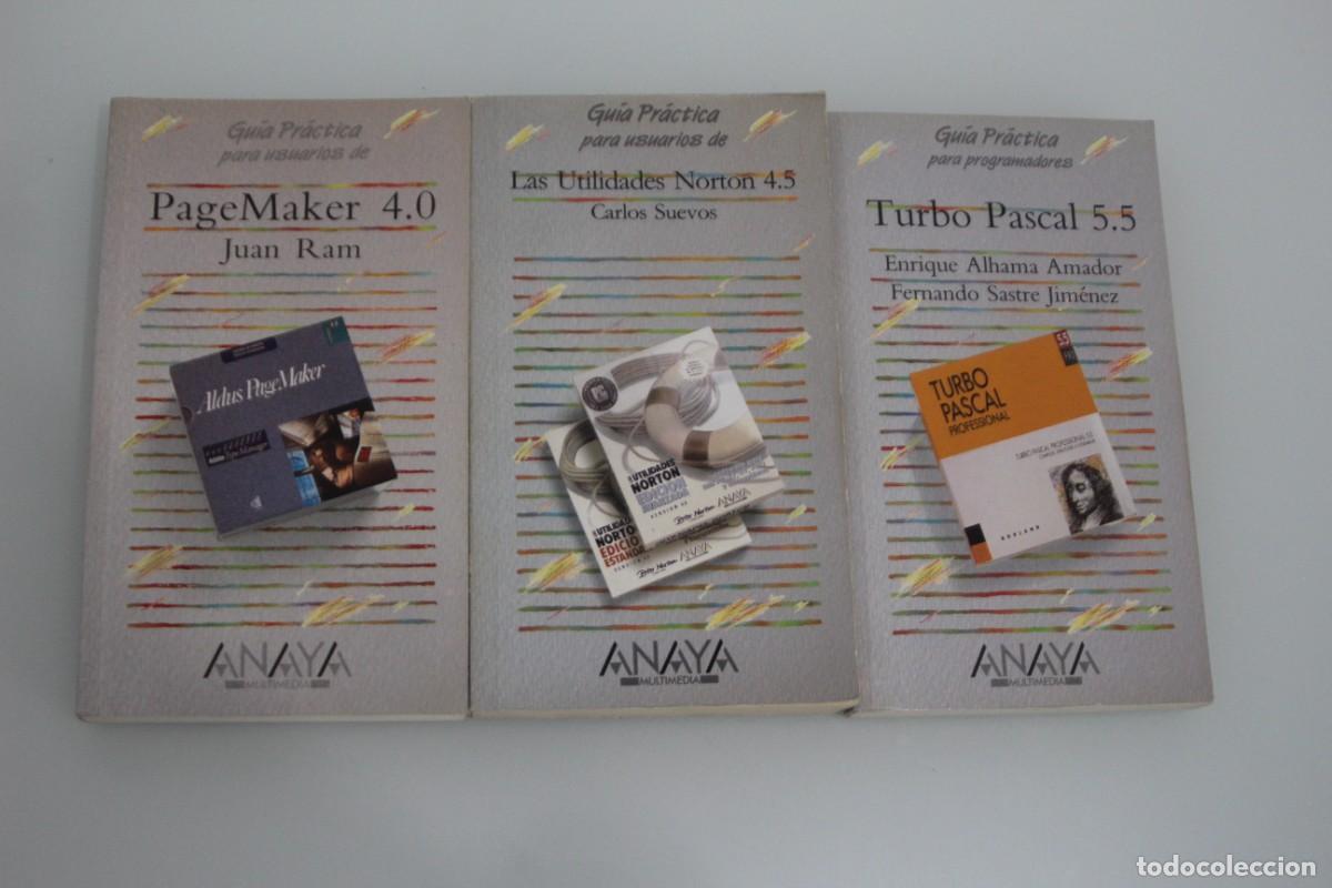 Libros de segunda mano: TRES GUIAS PRACTICA DE INFORMATICA ANAYA - Foto 1