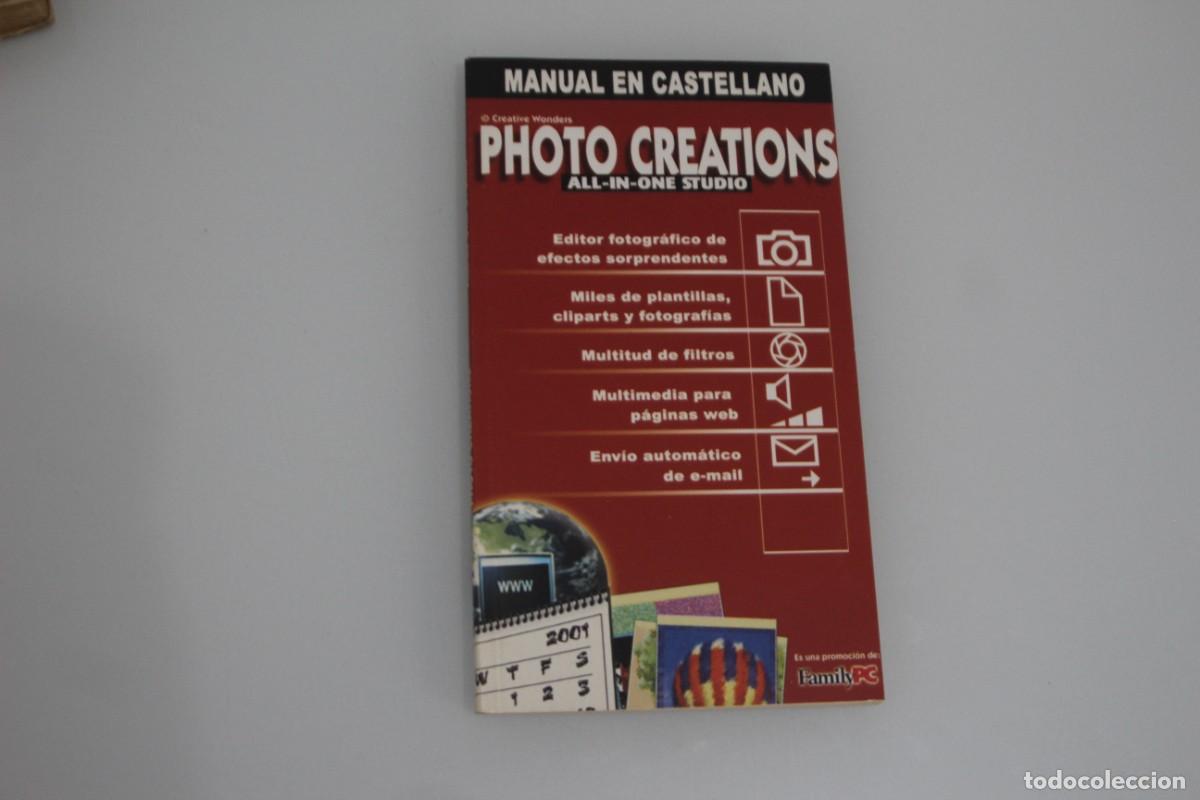 Libros de segunda mano: MANUAL EN CASTELLANO PHOTO CREATION - Foto 1