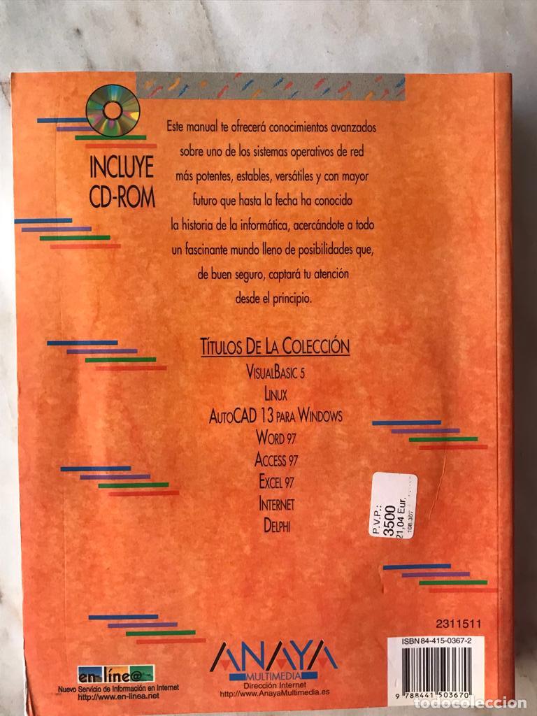 Libros de segunda mano: WINDOWS NT SERVER 4.0 - MANUEL BEATO (ANAYA) INFORM&Aacute;TICA - Foto 2