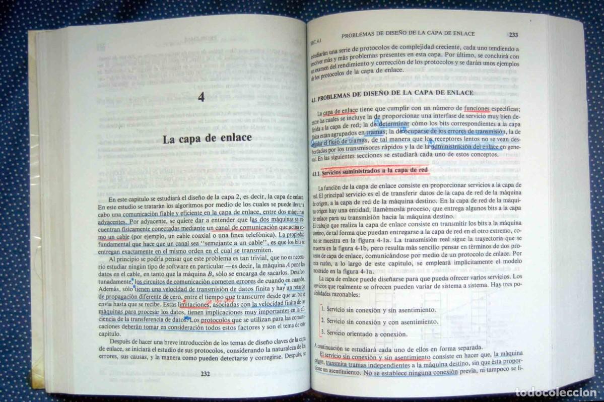 Libros de segunda mano: REDES DE ORDENADORES-ANDREW S.TANENBAUM - Foto 2
