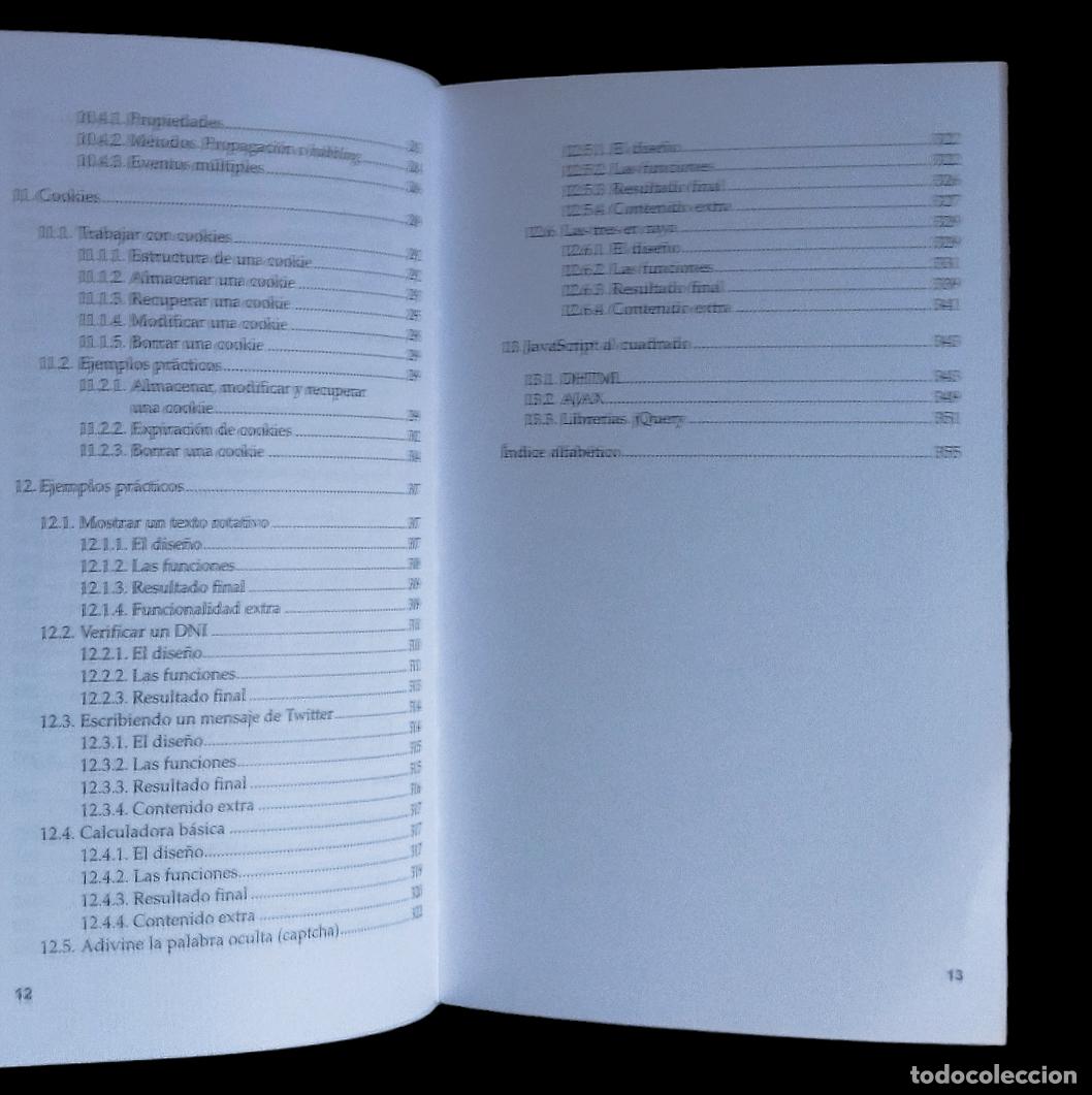 Libros de segunda mano: JAVASCRIPT. EDICI&Oacute;N 2016 DE CASO PARRA, ASTOR. GUIA PRACTICA. EXCELENTE ESTADO. - Foto 4