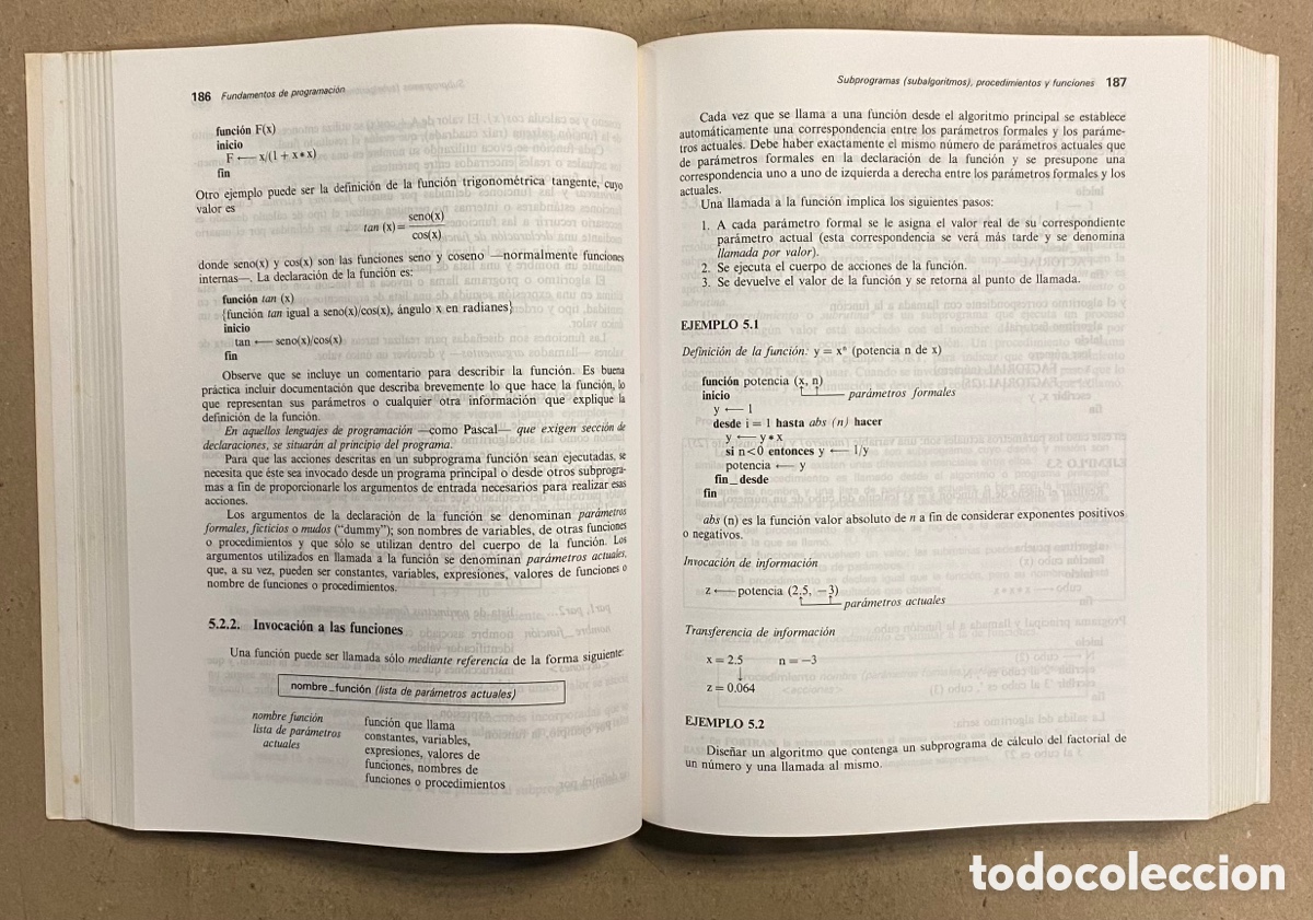 Libros de segunda mano: FUNDAMENTOS DE PROGRAMACI&Oacute;N (ALGORITMOS Y ESTRUCTURASDE DATOS). LUIS JOYANES AGUILAR - Foto 5