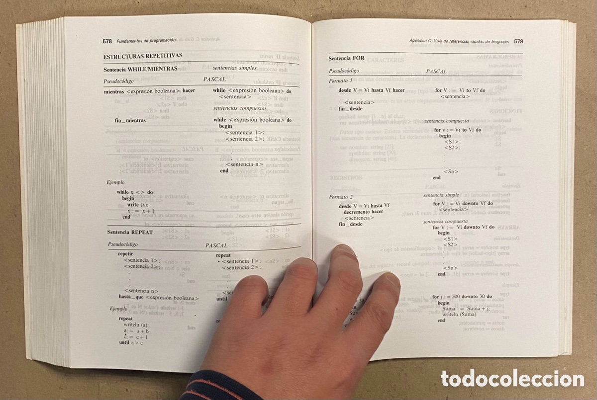 Libros de segunda mano: FUNDAMENTOS DE PROGRAMACI&Oacute;N (ALGORITMOS Y ESTRUCTURASDE DATOS). LUIS JOYANES AGUILAR - Foto 9