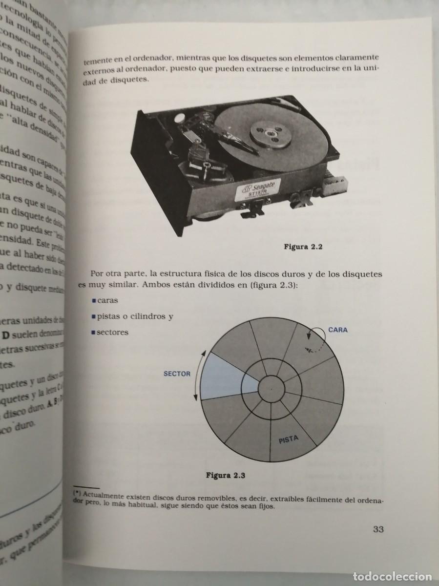 Libros de segunda mano: Las 15 primeras horas con MS-DOS 6.2 - Foto 4