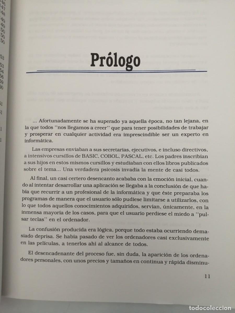 Libros de segunda mano: Las 15 primeras horas con MS-DOS 6.2 - Foto 10