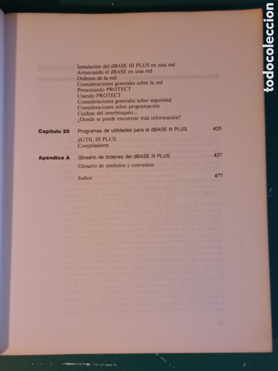 Libros de segunda mano: Aplique dBASE III Plus Edwar Jones Mc Graw Hill 1995 - Foto 9