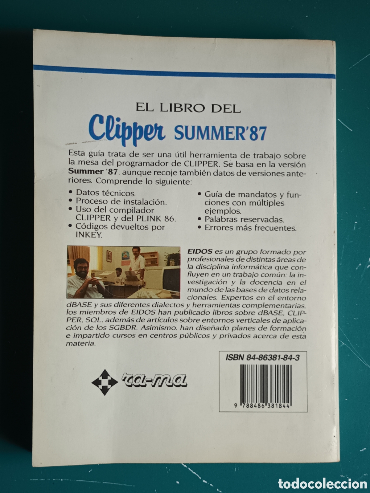 Libros de segunda mano: El libro del CLIPPER Summer 87 Grupo Eidos Ra-ma 1989 - Foto 11