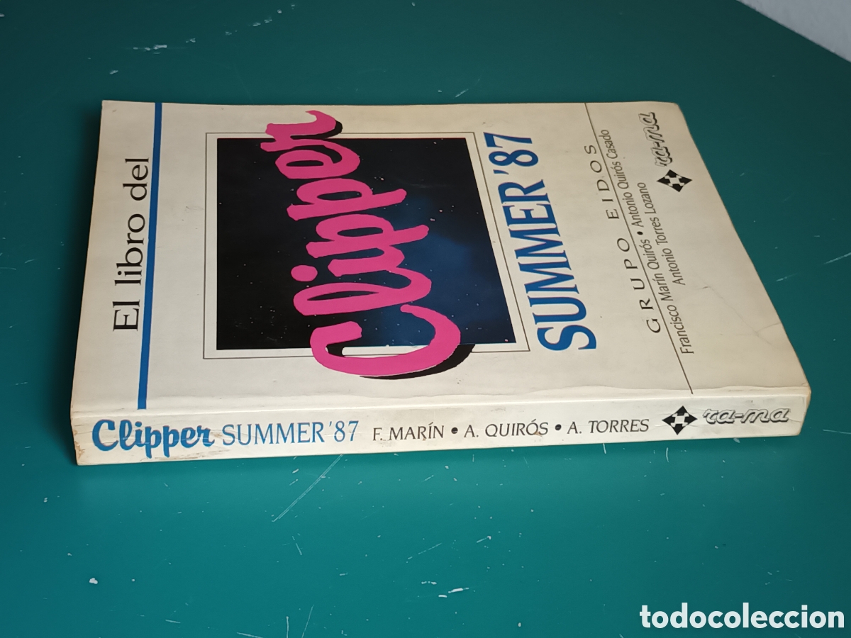Libros de segunda mano: El libro del CLIPPER Summer 87 Grupo Eidos Ra-ma 1989 - Foto 12