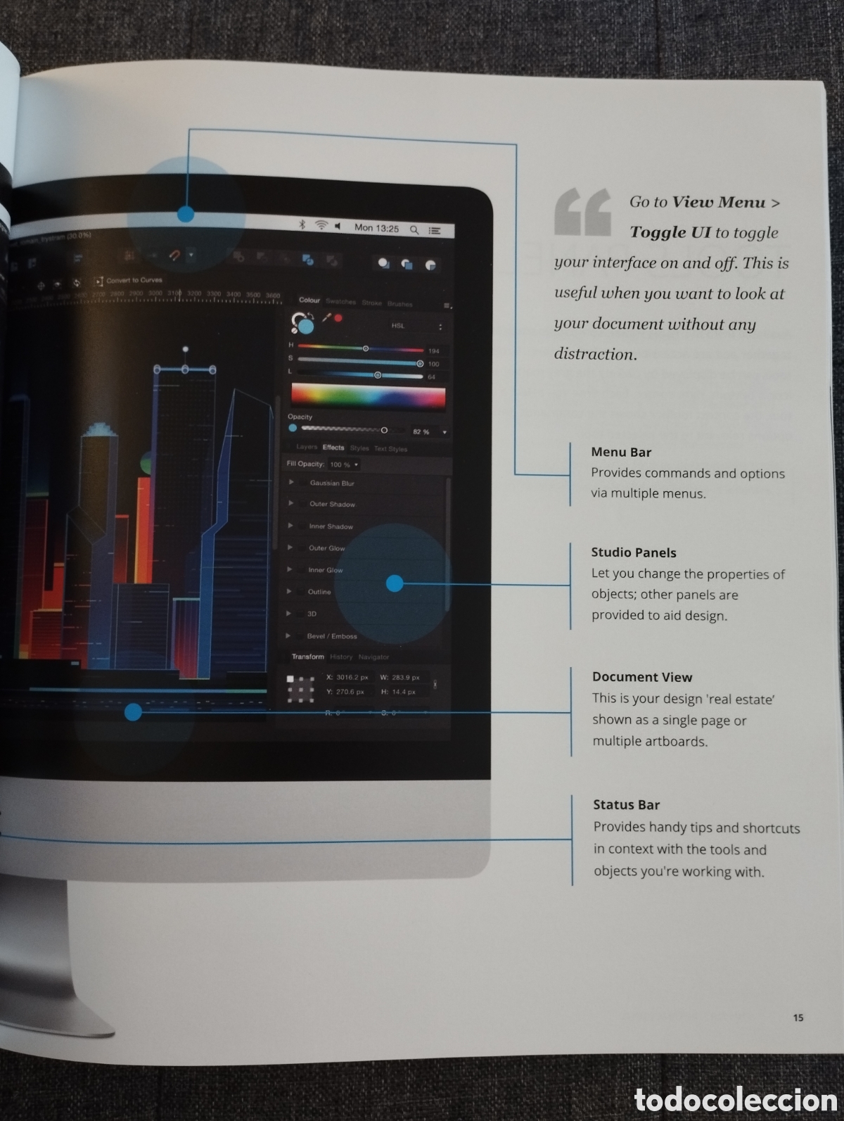 Libros de segunda mano: AFFINITY DESIGNER WORKBOOK. LEARN DIGITAL DESIGN AND ILLUSTRATION WITH AFFINITY DESIGNER - Foto 11