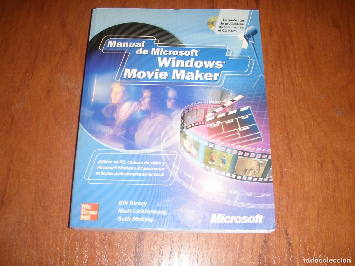 Libros de segunda mano: MANUAL MICROSOFT WINDOWS MOVIE MAKER MAC GRAW HILL CON CD ROM - Foto 1